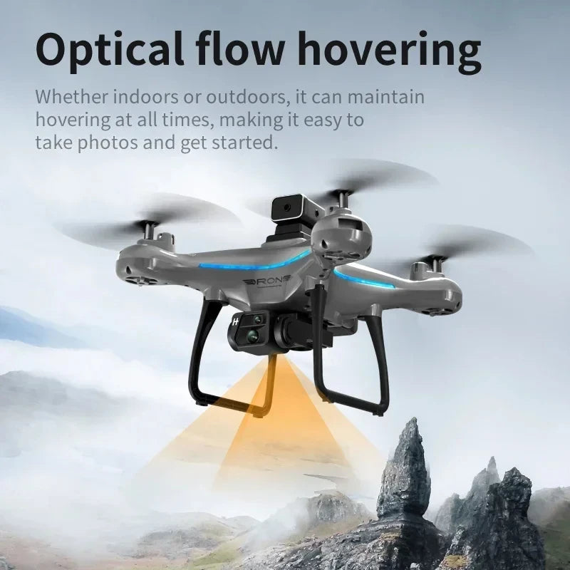 2024 New Ky102 4K Dual Camera 4 Side Obstacle Avoidance Hover Drone Optical Flow Photography Aerial Vehicle RC Drones Toy Gifts